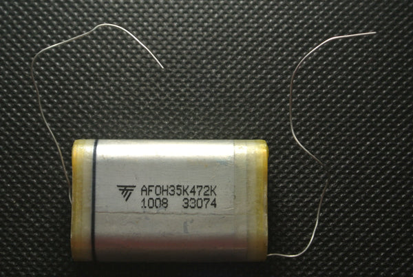 35kv 4700pf 472 high voltage film capacitor Polyethylene capacitor x25pcs