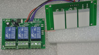 Touch panel controlled Relay module 12V 3CH Self-Locked 3 Channels x1set