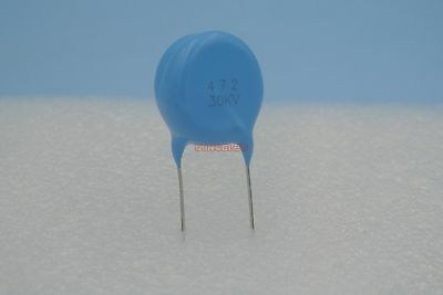 5pcs 4.7nf 30KV High Voltage Ceramic Capacitors