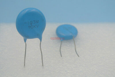 20pcs High Voltage Ceramic Disc Capacitors 103 10nF 10KV 10000V