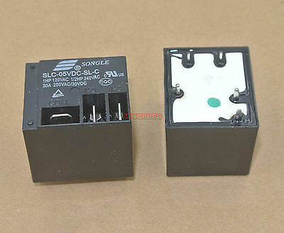 Songle Relay 20A power switching SPDT SLC-12VDC-SLC x10pcs