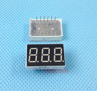 0.36 inches 3-Digital 7 Segment Led display common cathode ultra RED x20pcs