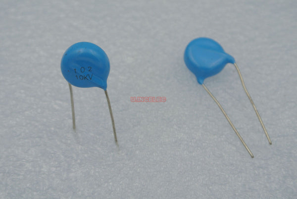 25pcs High Voltage Ceramic Disc Capacitors 102 1nF 10KV 10000V