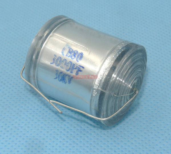3000PF 30KV 302 High Voltage Capacitor polystyrene film CB80 x12pcs