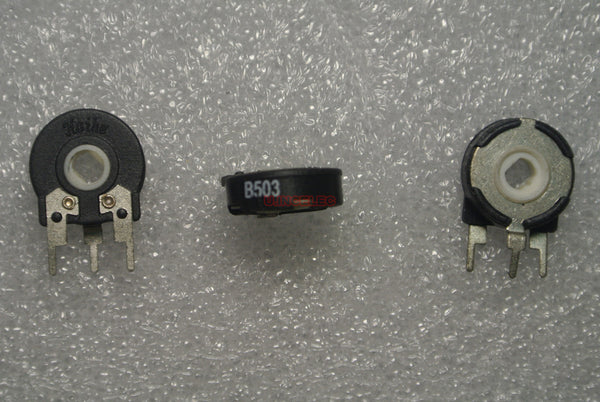 50K Ohm PT15 15mm Trimmer Potentiometer Verticle Mount x10pcs