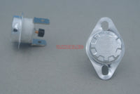 10pcs Manual Reset Temperature Switch 165 °C  NC Bimetal disc thermostat KSD301