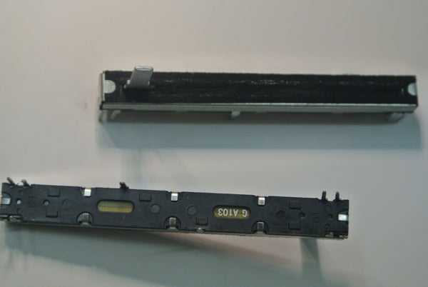 A10K Slide Potentiometer Dual unit 75mm for Soundcraft BEHRINGER mixer A10K-SL75-B15L x10pcs