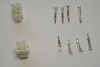 4Ways Wire-To-Wire connector EL4.5 4.5mm pitch 10Amp x100pairs