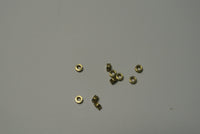 500pcs Ultrasonic brass inserts SLASH knurling insert M1.2*2*1.1