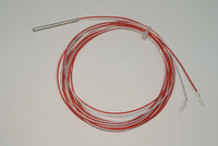 2Wires PT100 Platinum Resistance high temperature waterproof 2mm probe