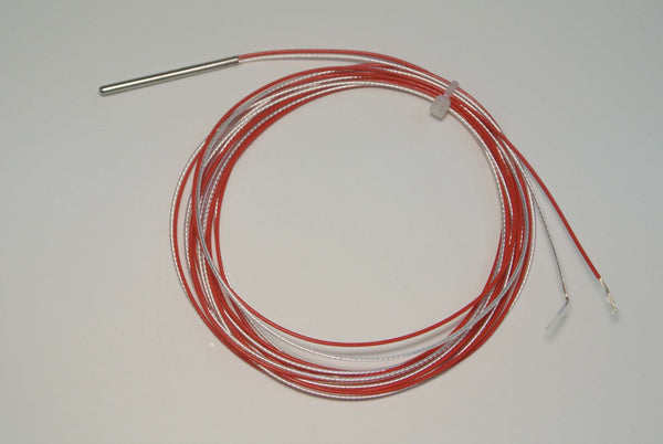 2Wires PT100 Platinum Resistance high temperature waterproof 2mm probe