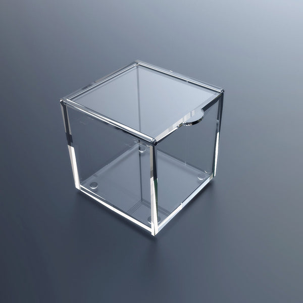 5mm acrylic cubic box transparent dust-proof storage rack storage box storage boxglass